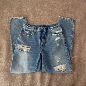 A&F Ripped Mom Jeans